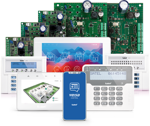 Urządzenia pracujące w ramach systemu alarmowego VERSA