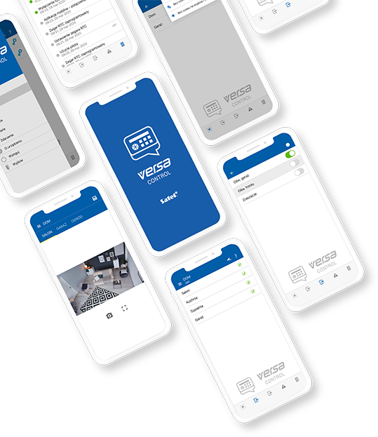Systemem alarmowym VERSA można sterować za pomocą aplikacji VERSA CONTROL