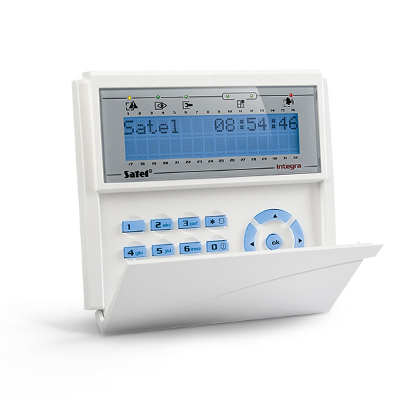 INT-KLCD-BL Satel INTEGRA manipulator LCD