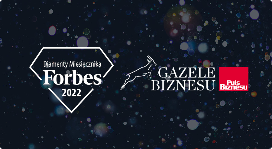 Nagrody dla SATEL 2022 - Diamenty Forbes'a i Gazele Biznesu